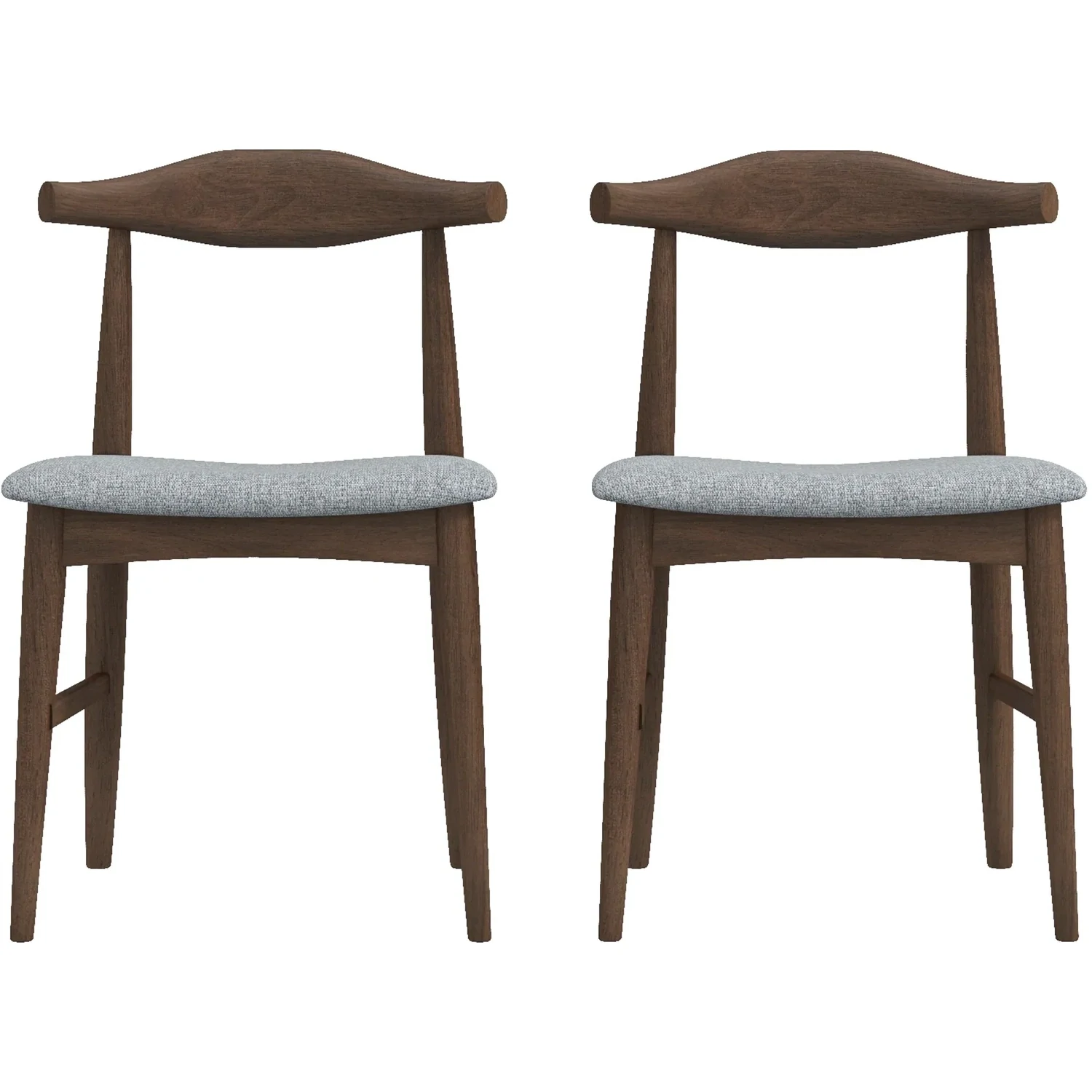 Allen Mid-Century Solid Wood Dining Chair