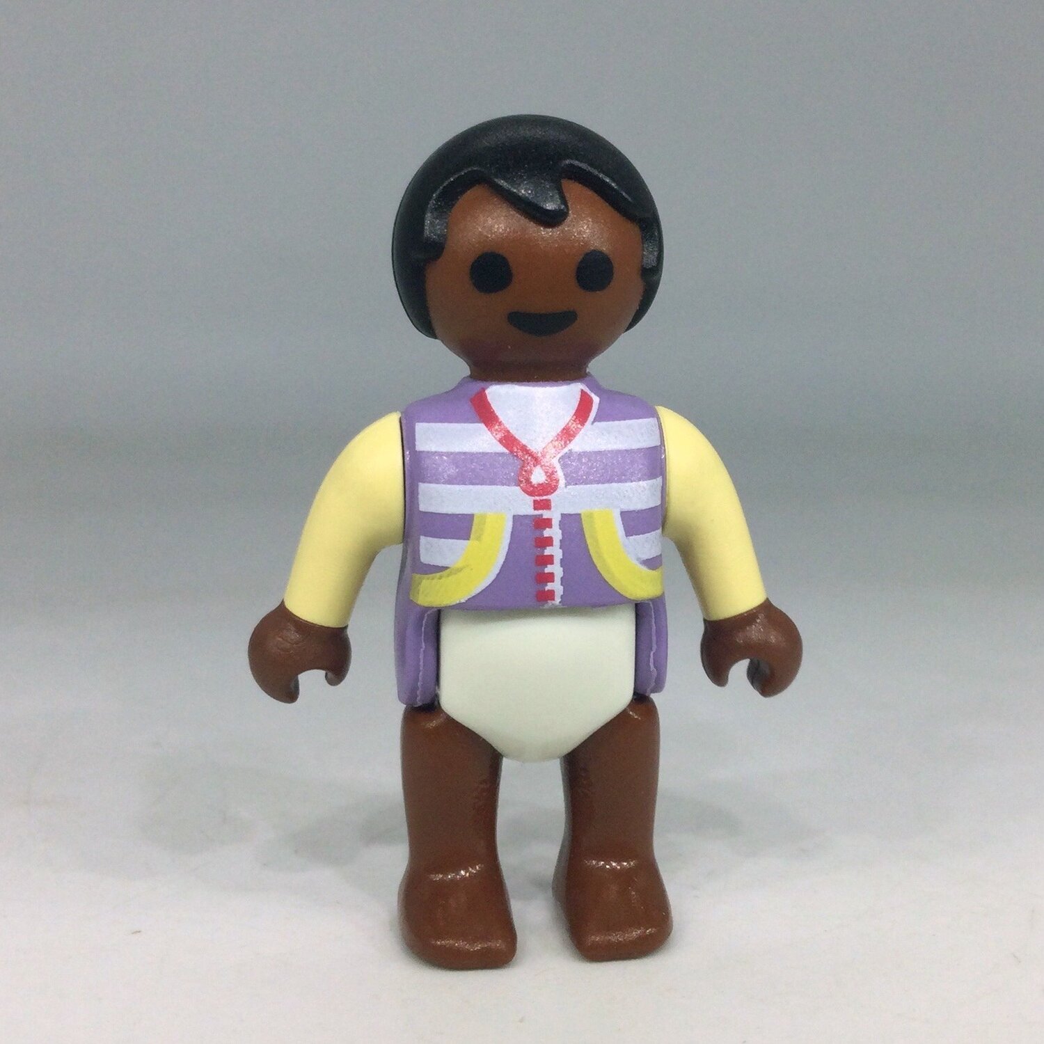 playmobil bébé black