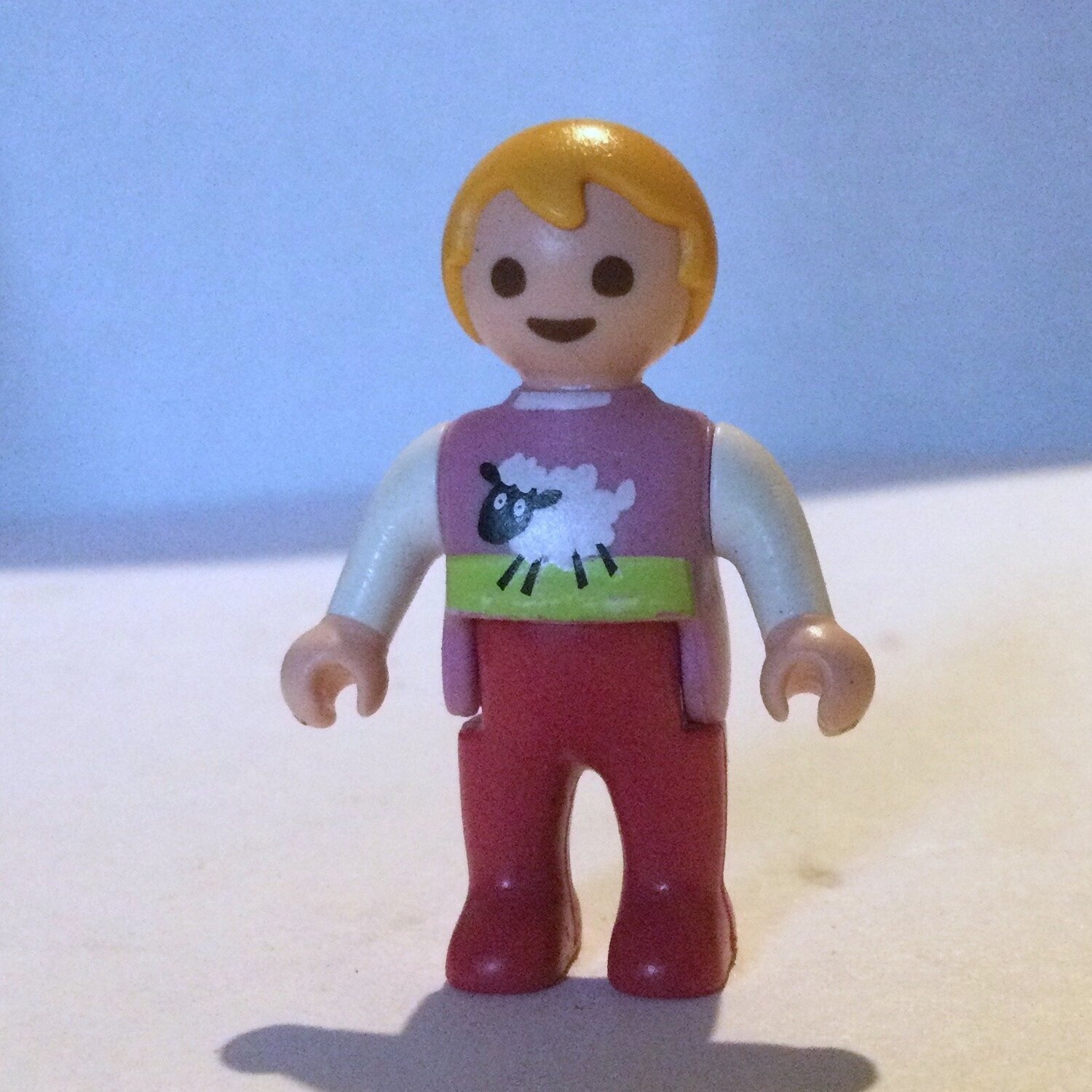 playmobil bébé rose agneau 2