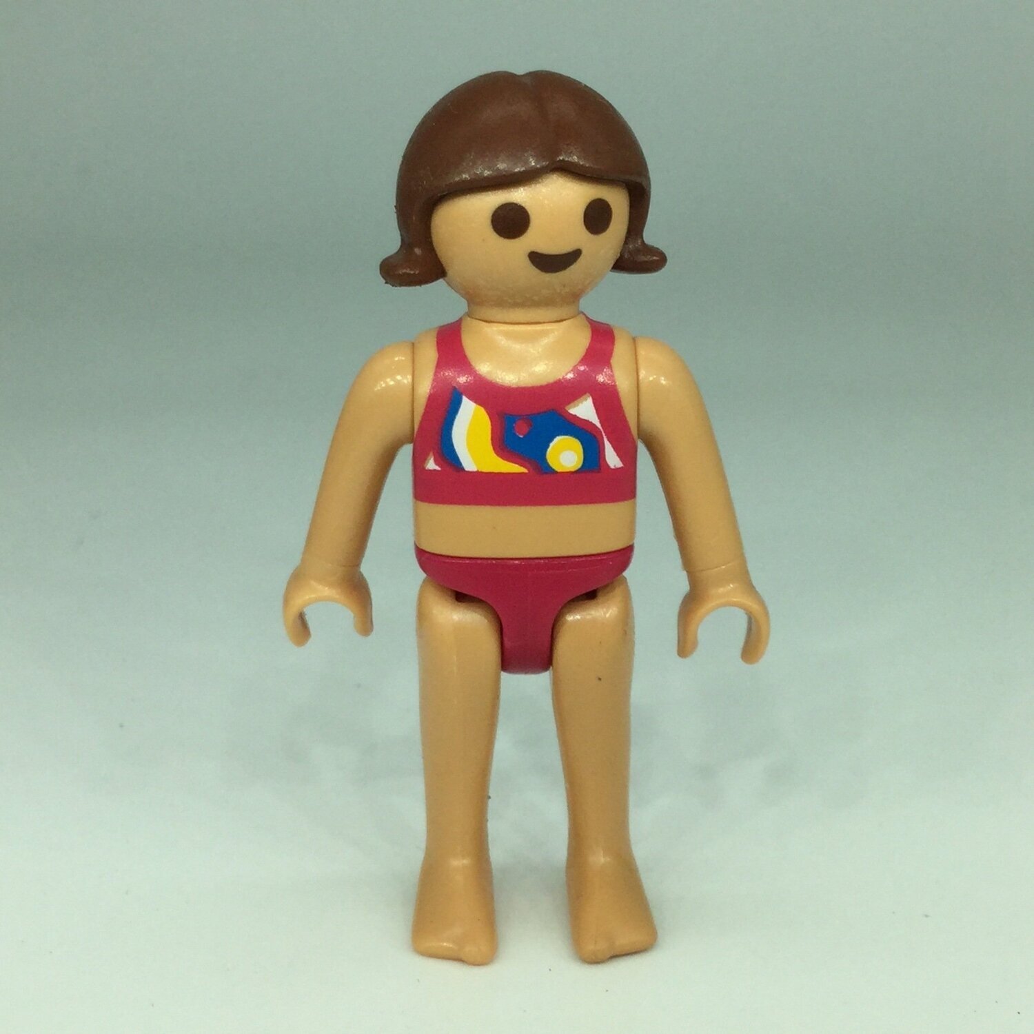 playmobil enfant baigneuse