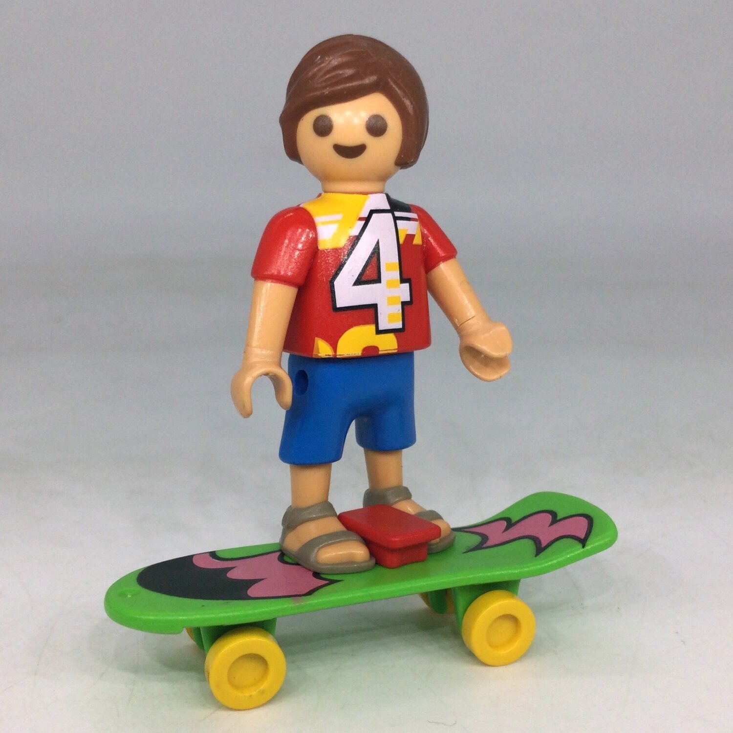 playmobil enfant skate