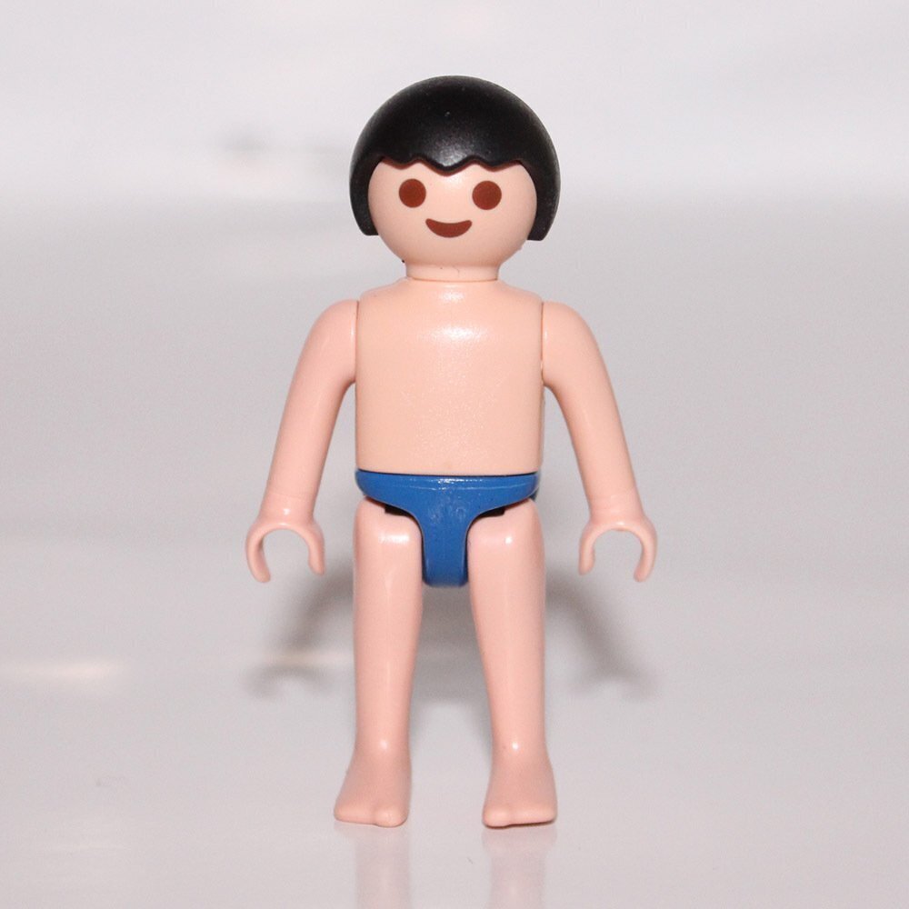 playmobil enfant brun maillot de bain