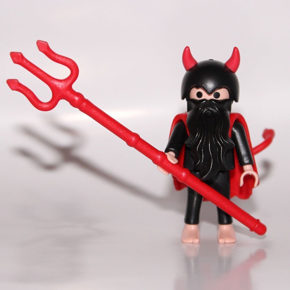playmobil enfant demon diablotin