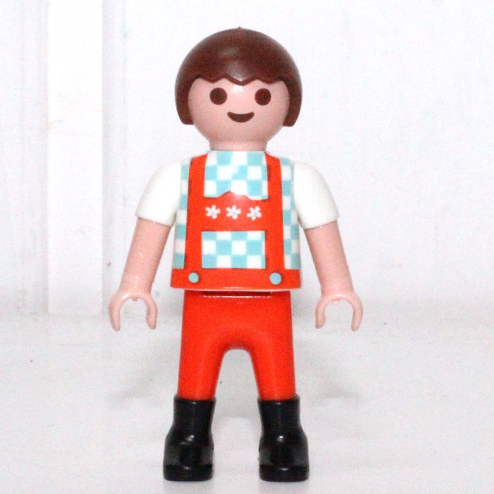 Playmobil enfant orange tyrol