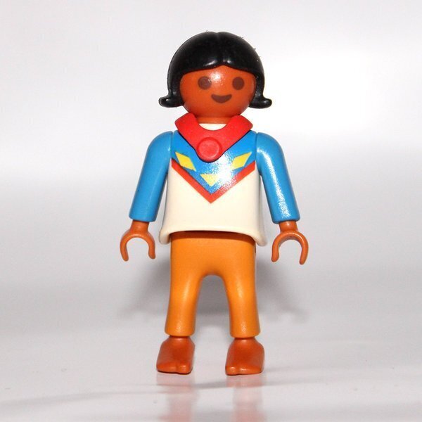 playmobil fillette indien