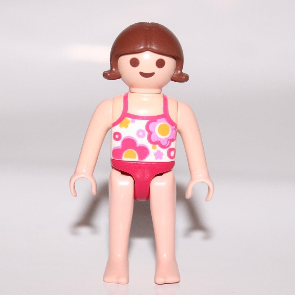playmobil fillette rose maillot de bain