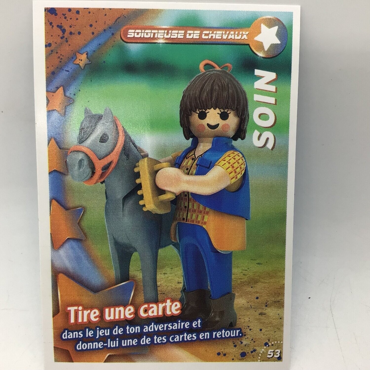 playmobil carte collector 53 soin