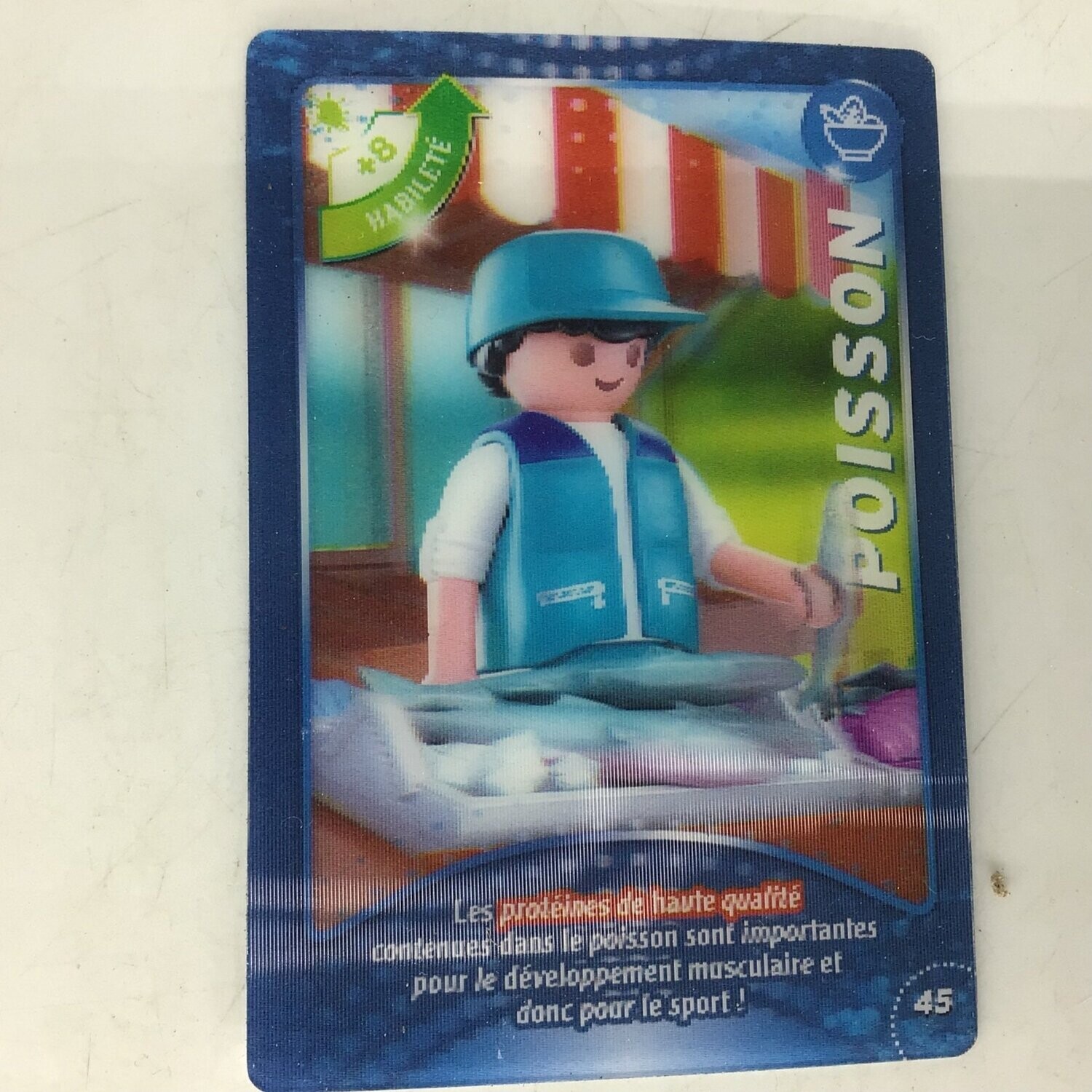 playmobil carte collector 45 poisson