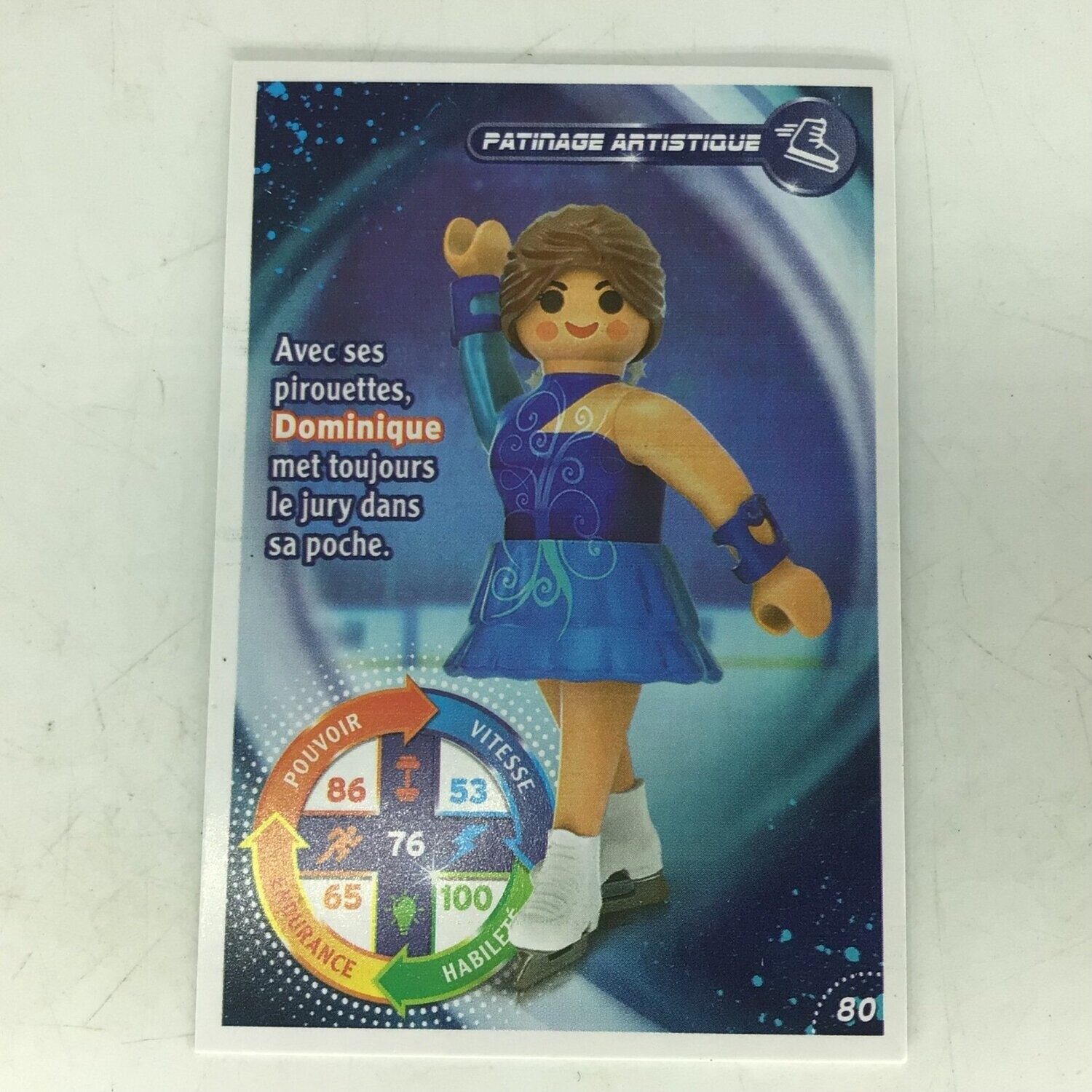playmobil carte collector 80 dominique