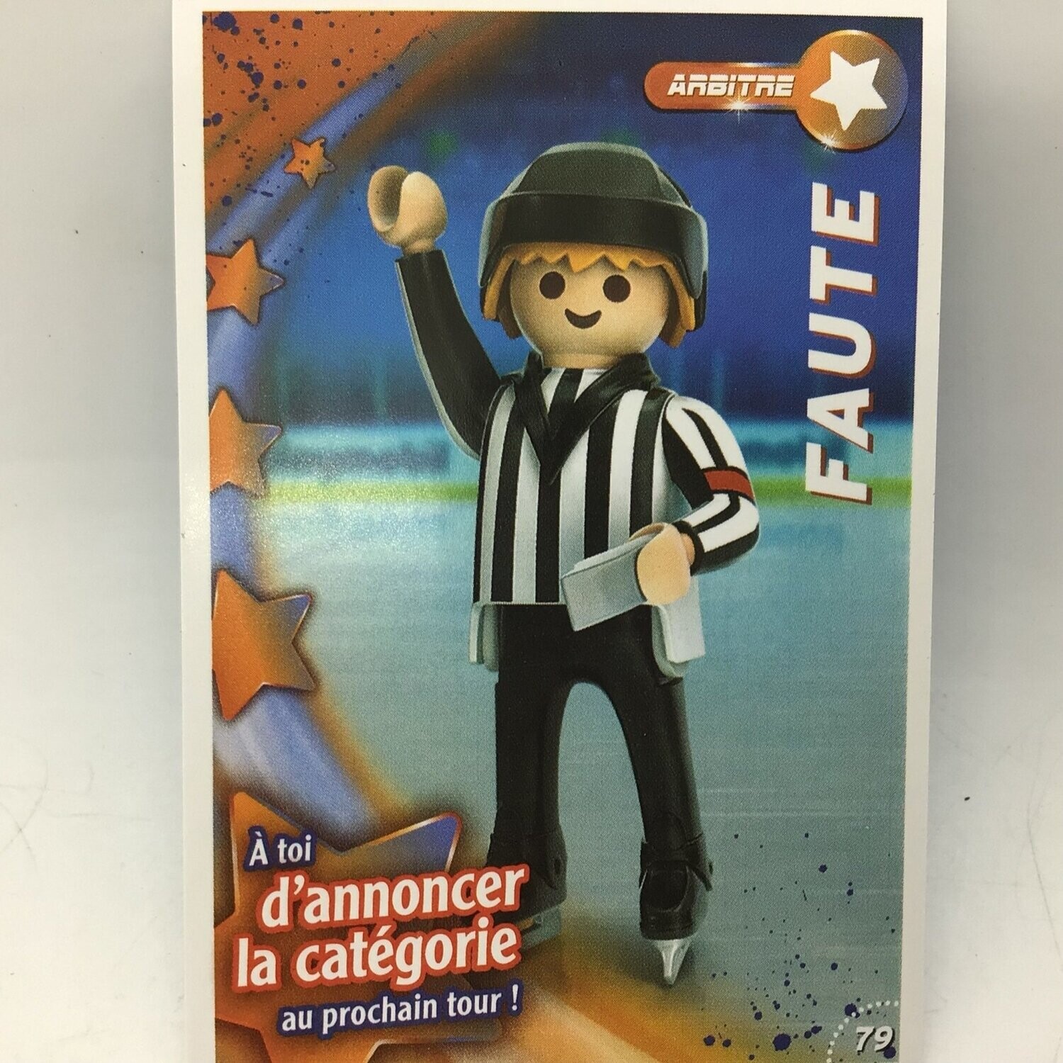 playmobil carte collector 79 faute