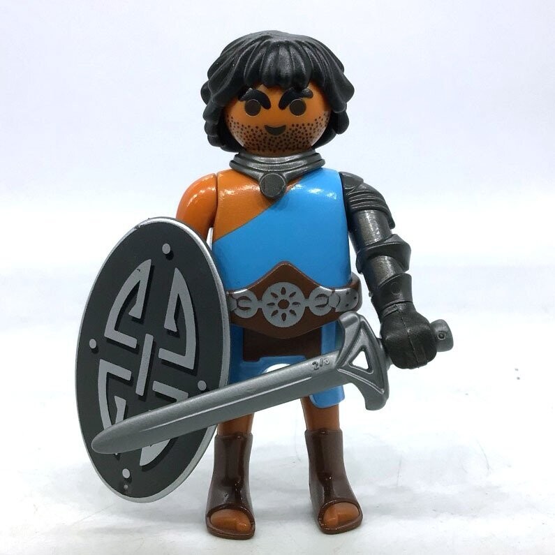 Playmobil gladiateur bleu 002