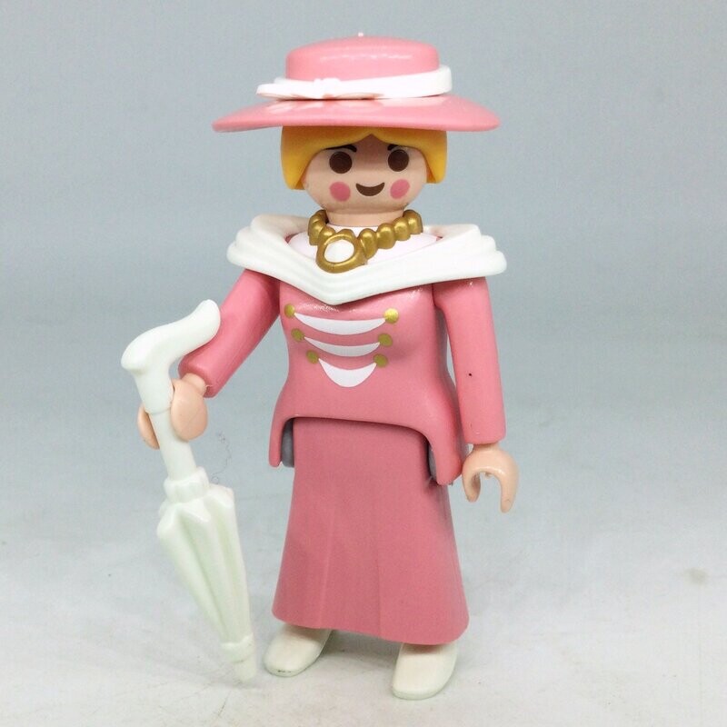 Playmobil femme 1900 en rose