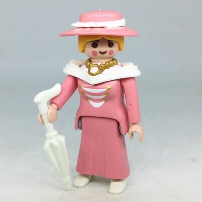 Figurine Playmobil Femme 1900 Custom N26 - Occasion, Pour Collection Ou Jeu