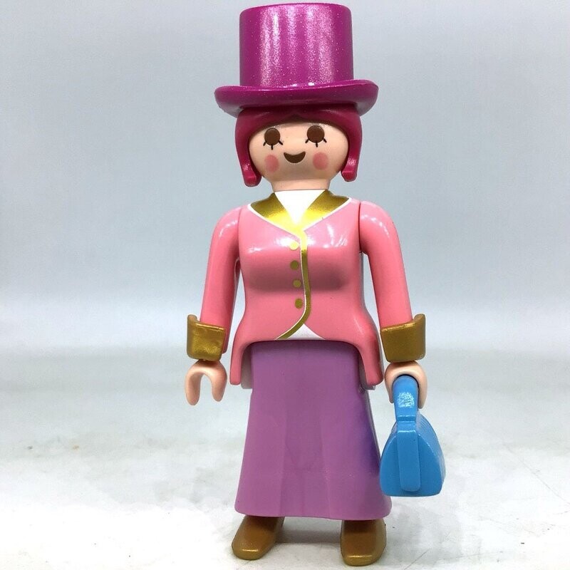Playmobil dame 1900 en rose