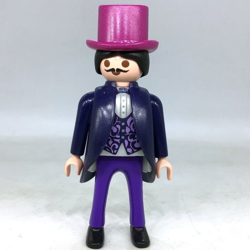 Playmobil homme 1900 dandy violet