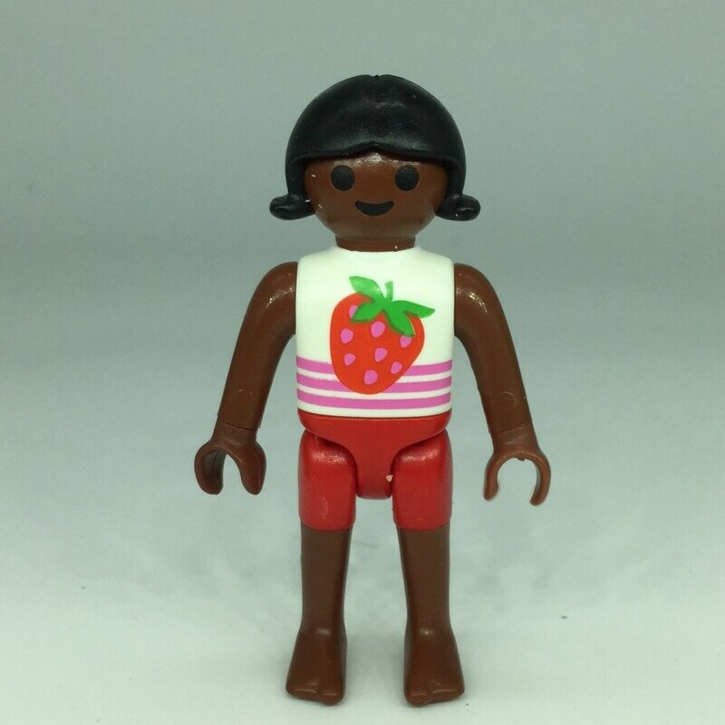 playmobil enfant black fraise