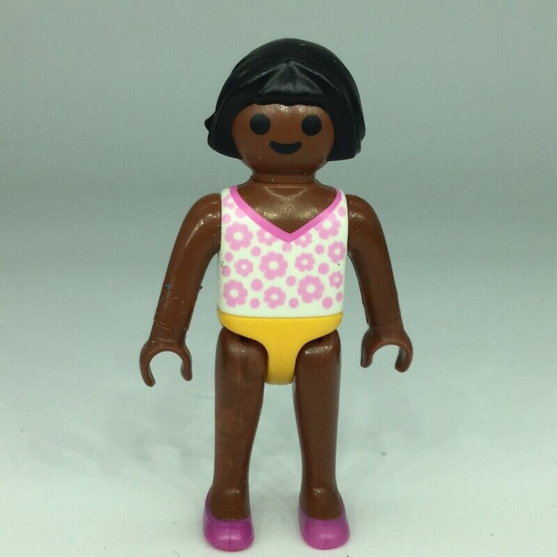 playmobil enfant baigneuse black