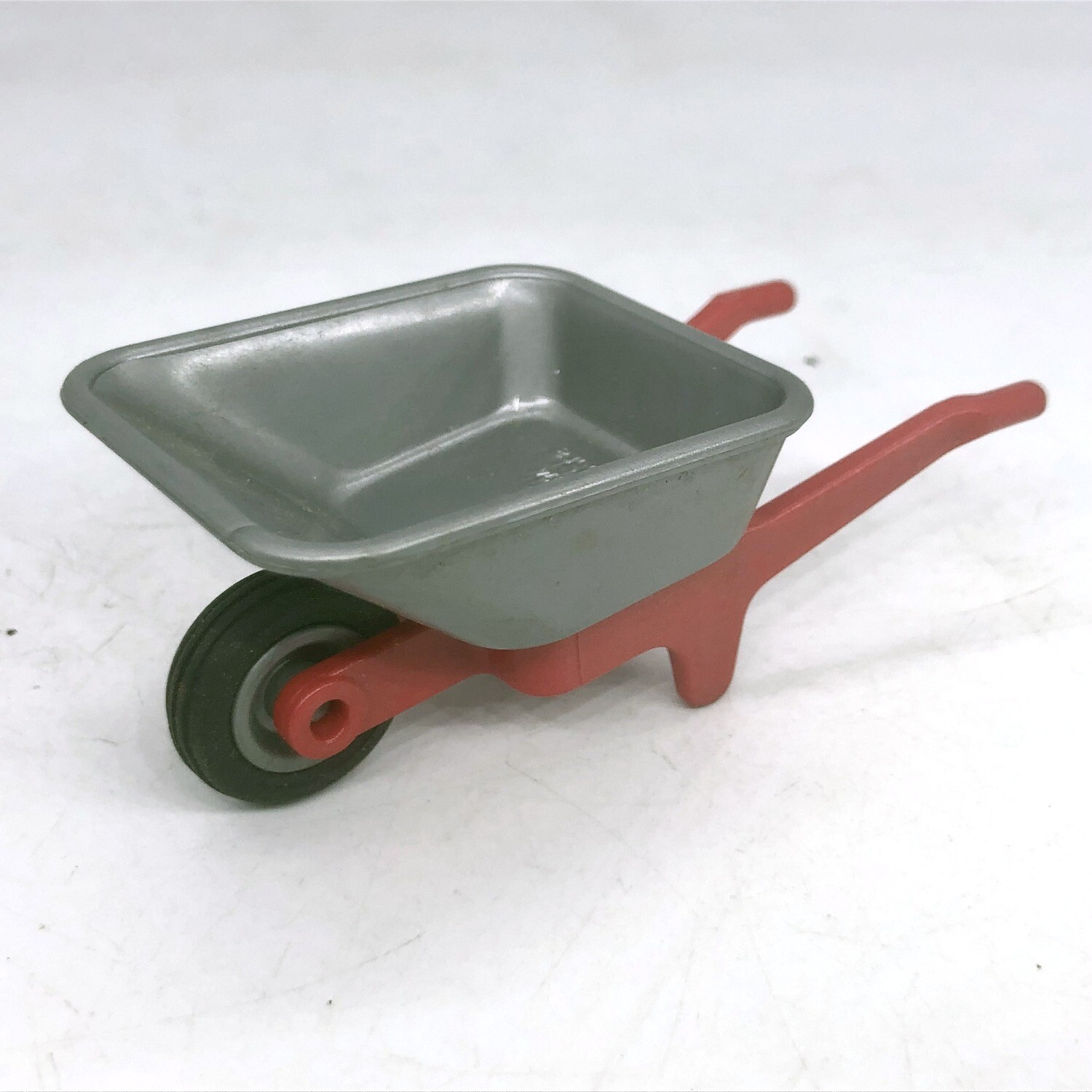 Playmobil brouette argent rouge