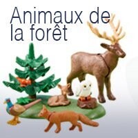 Playmobil animaux de la forêt