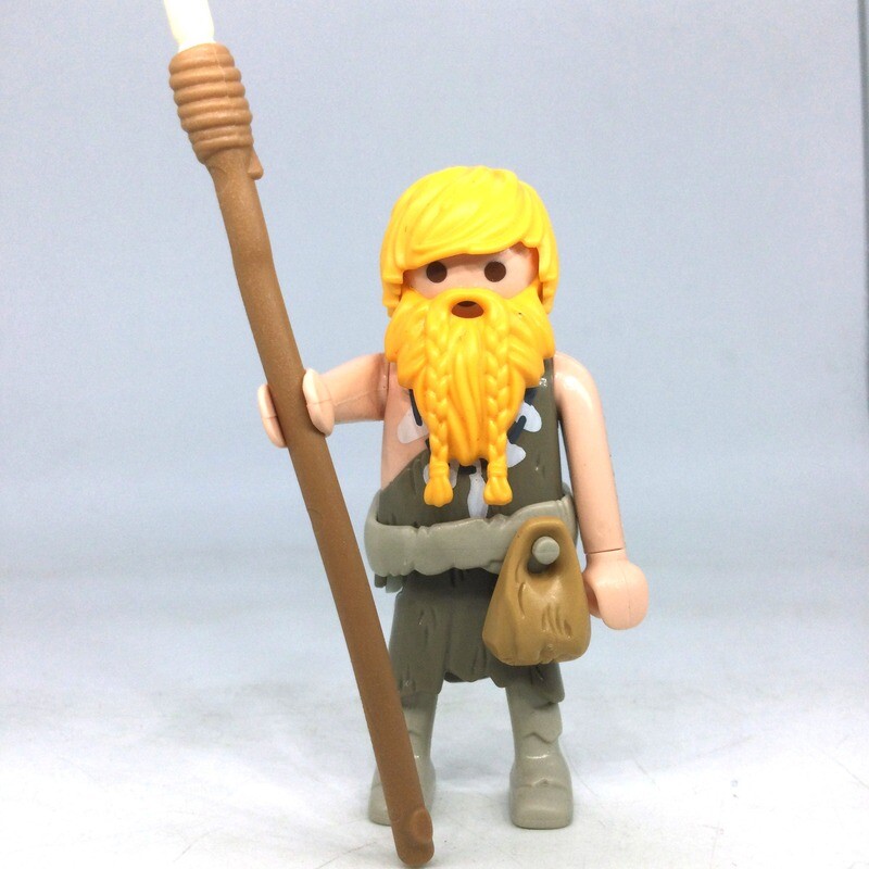 playmobil prehistorique gris 3
