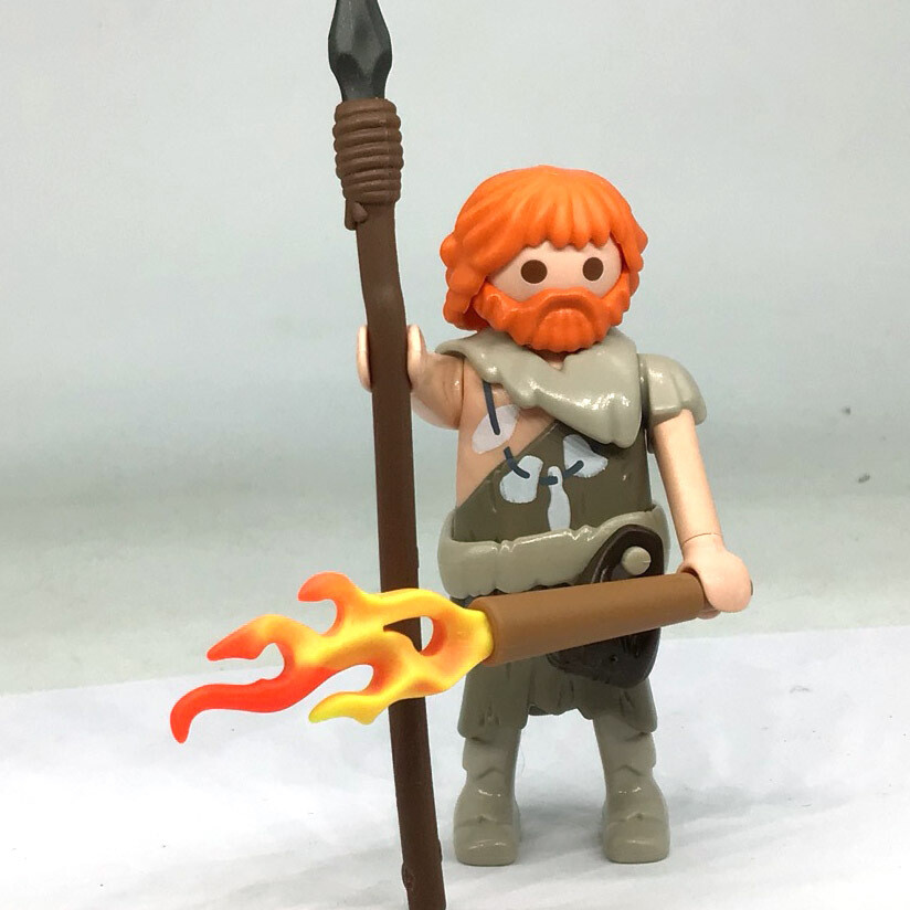 playmobil prehistorique gris 9