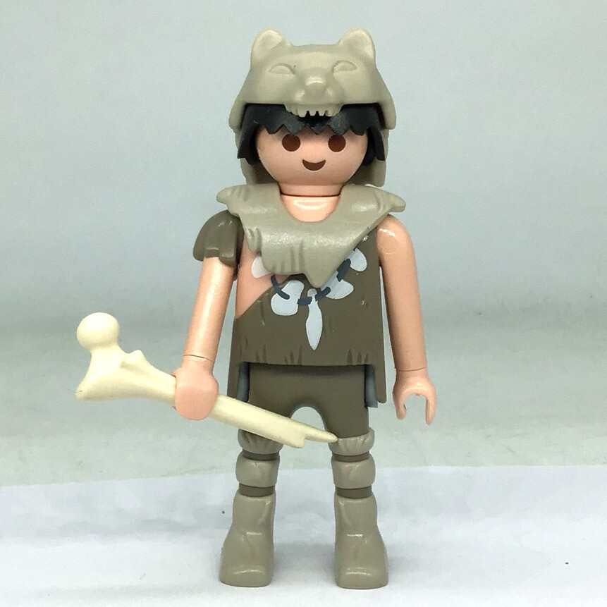 playmobil prehistorique gris 8