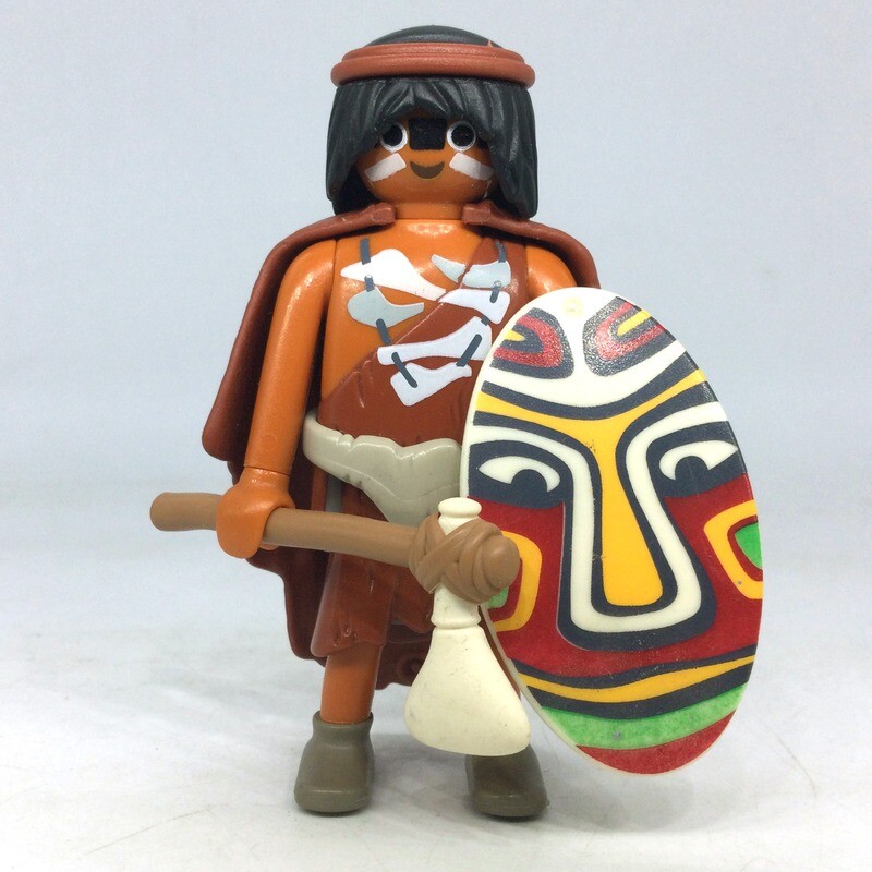 playmobil prehistorique marron 6