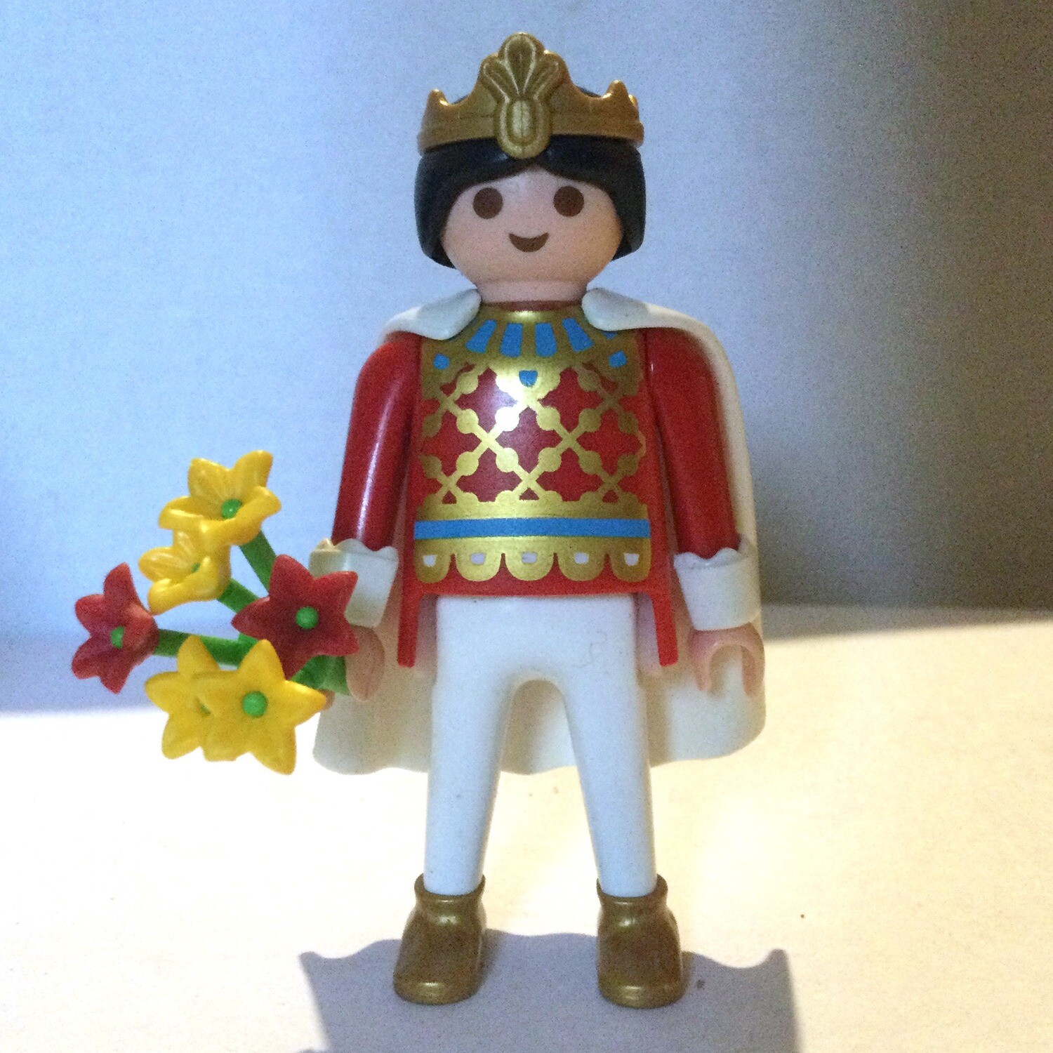 playmobil prince au bouquet