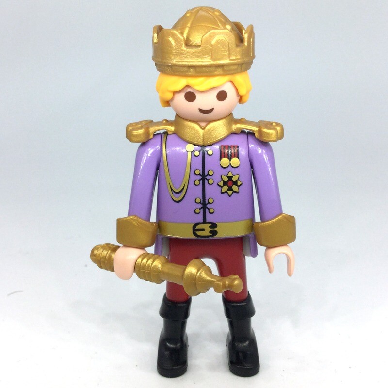Playmobil prince mauve medaille