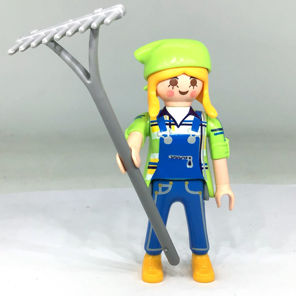 playmobil figures 4 fermière