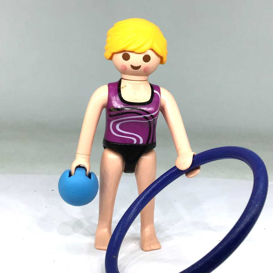 playmobil figures 6 sportive gymnaste
