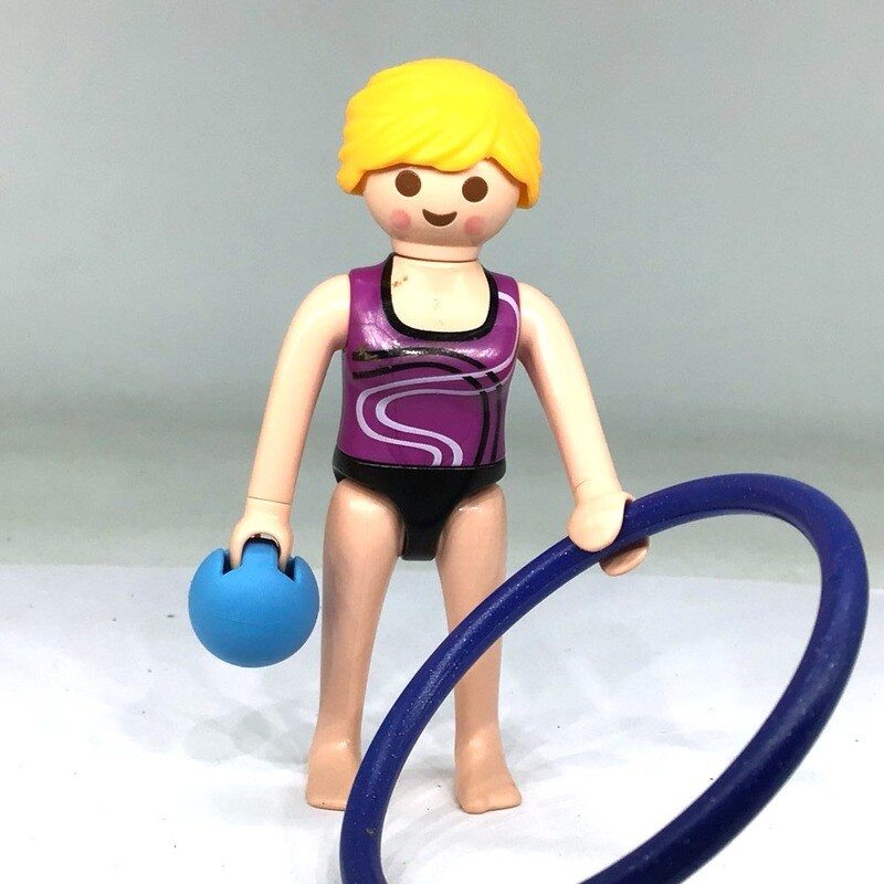 playmobil figures 6 sportive gymnaste