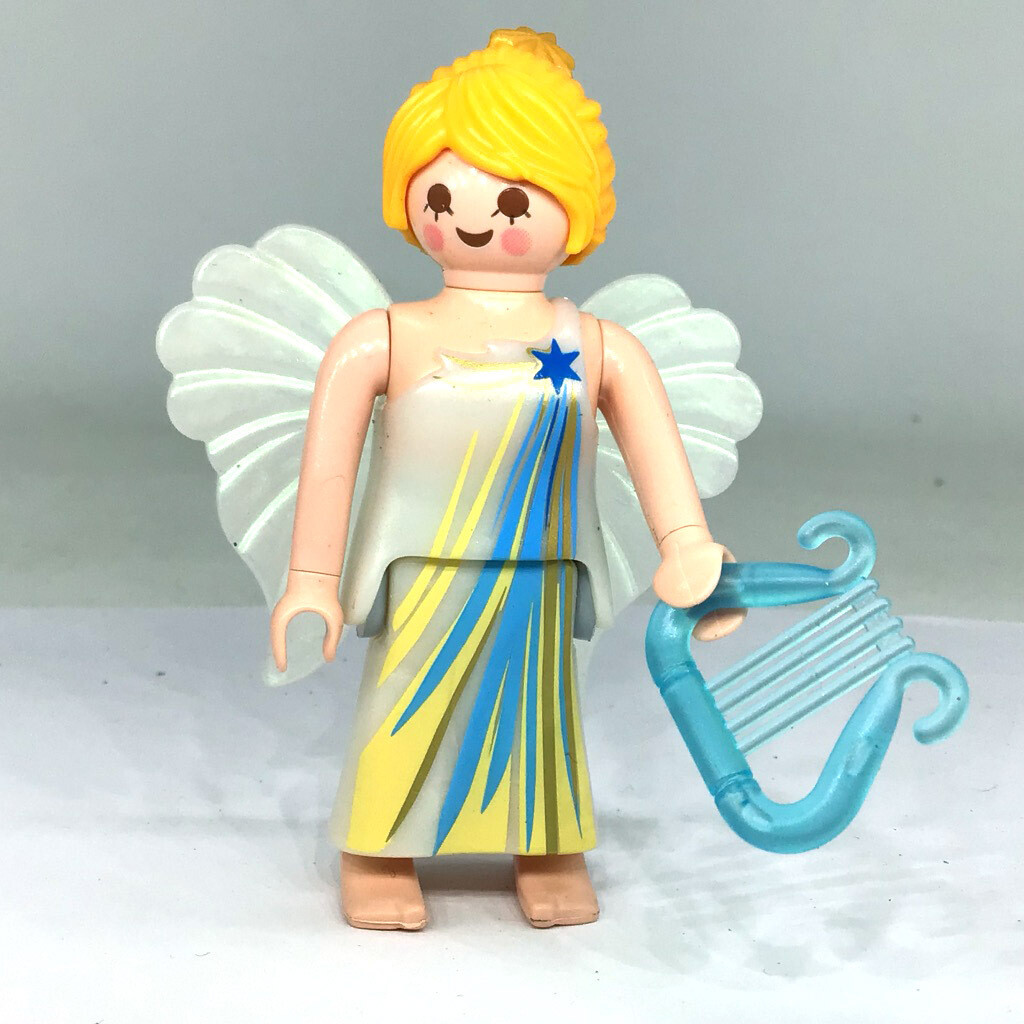 playmobil figures 4 ange avec lyre