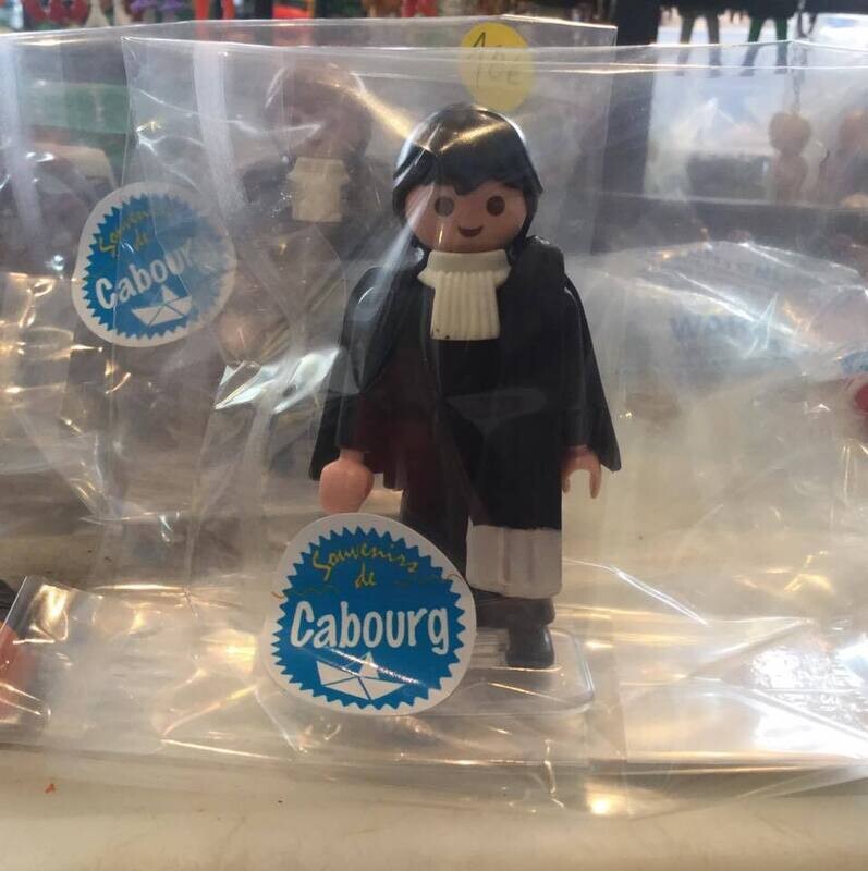Playmobil Avocat homme création dans son cube plexi
