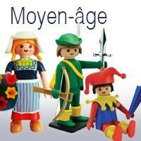 Figurines Playmobil Chevaliers Vintage - Forgeron, Bourreau, Femme, Thème Moyen Âge