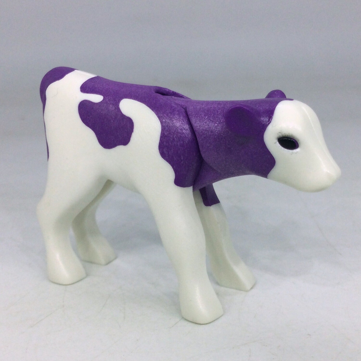 playmobil veau blanc violet milka