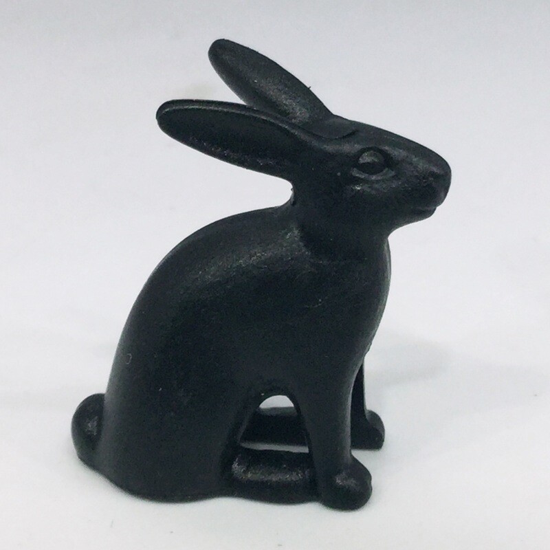 Playmobil lapin assis noir