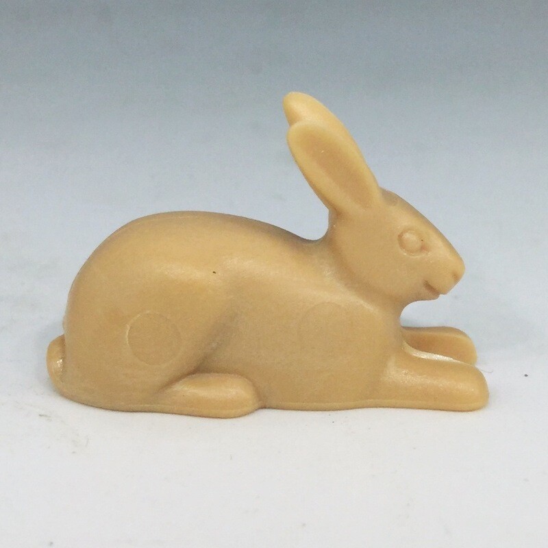 Playmobil lapin couché beige