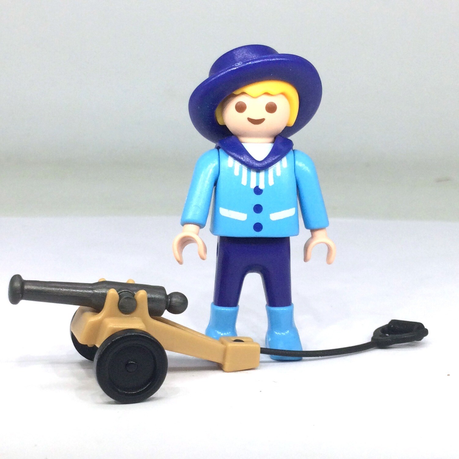 Playmobil enfant cow boy au canon