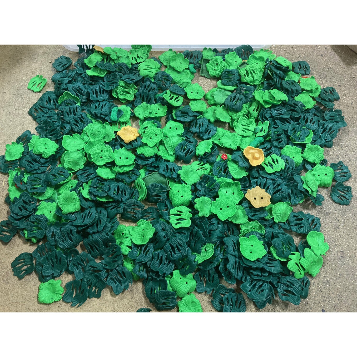 Playmobil lot de touffes d'herbe