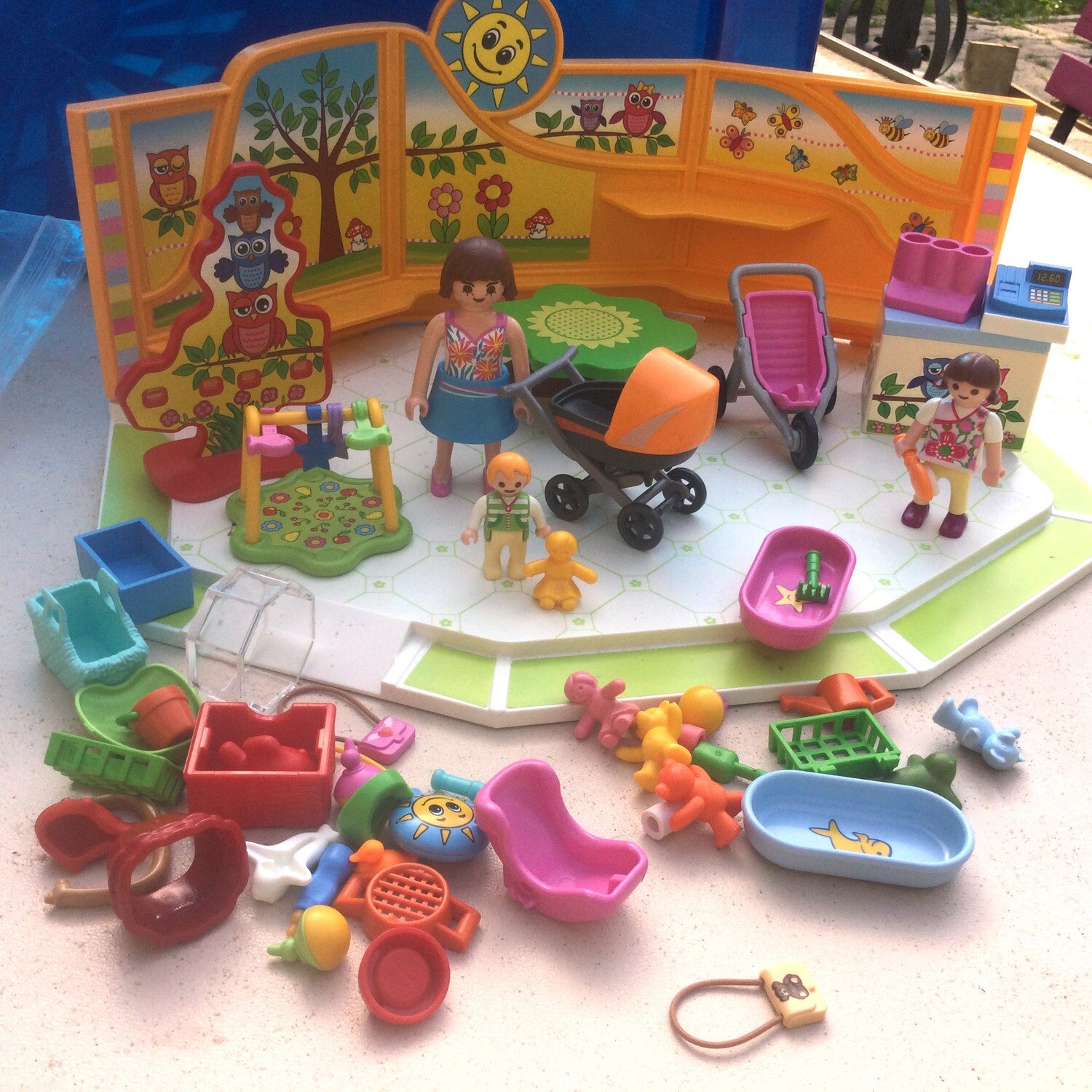 Playmobil ensemble creche petite enfance