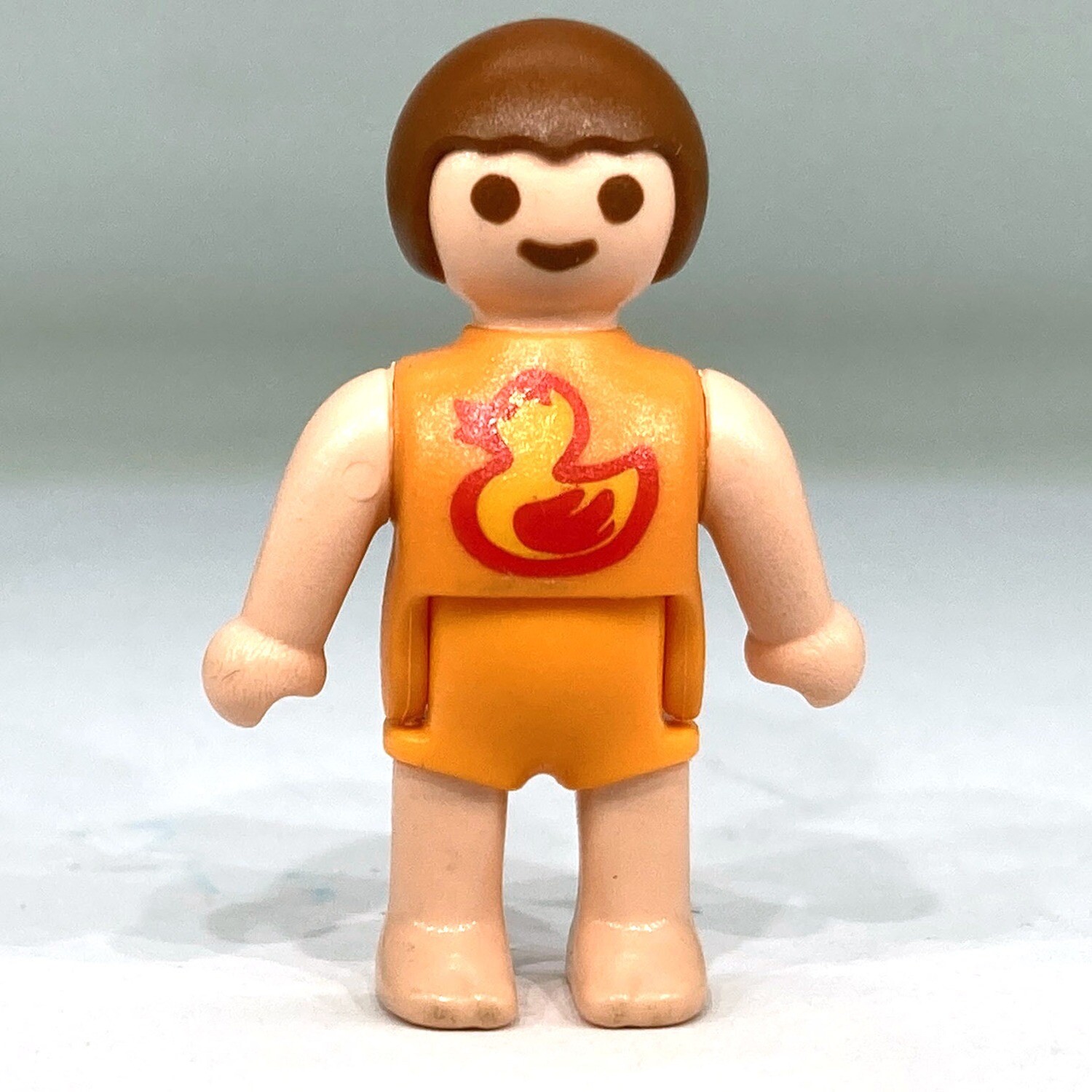 playmobil bébé canard orange