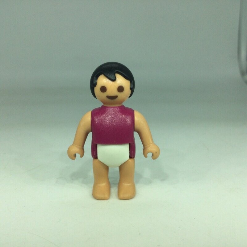 playmobil bébé bordeaux culotte