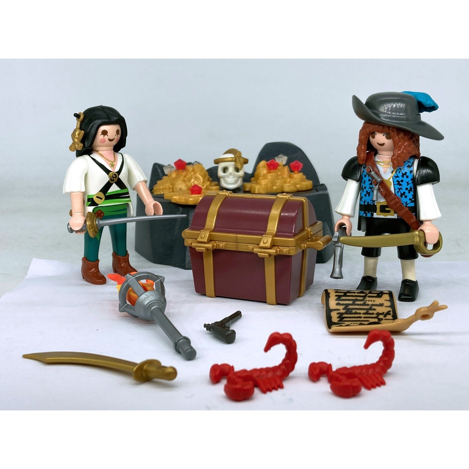 Playmobil 2 pirates et trésor