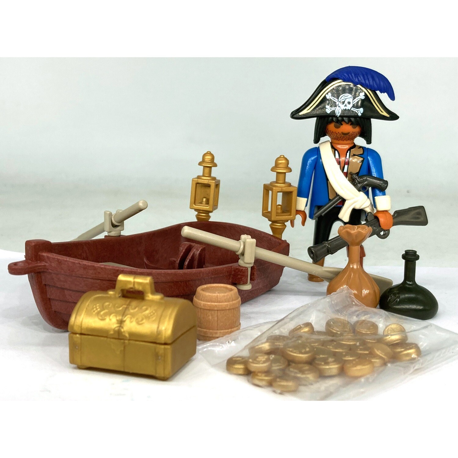 playmobil pirate avec barque