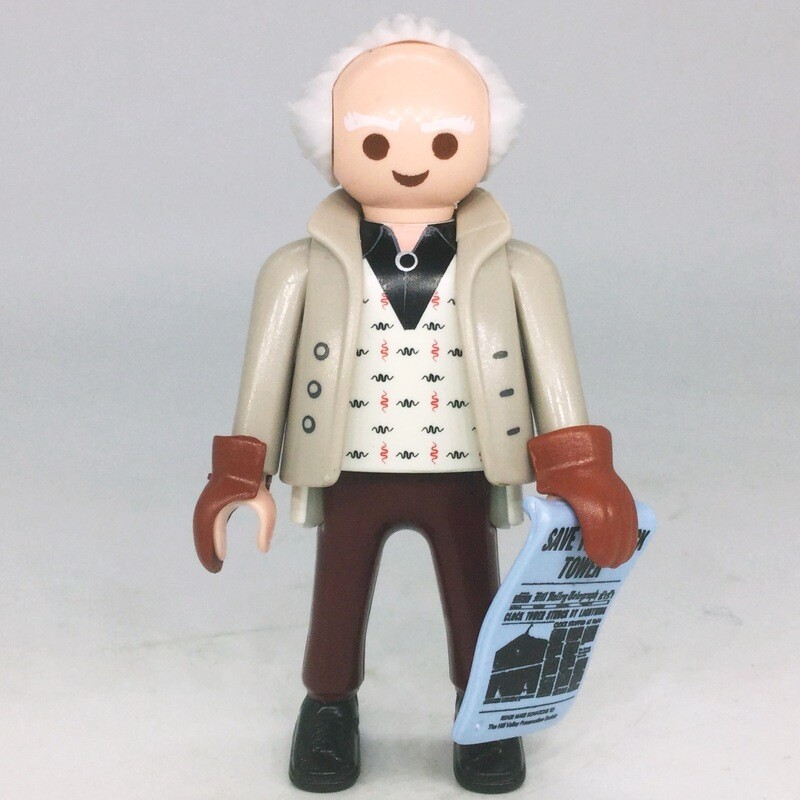 playmobil doc retour vers le futur playmobil doc retour vers le futur