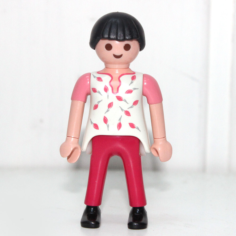 playmobil femme city aux cerises