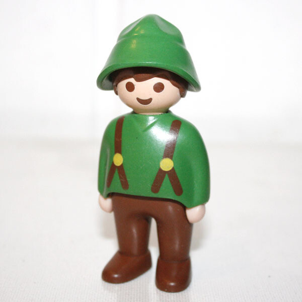 Playmobil 1-2-3 forestier vert