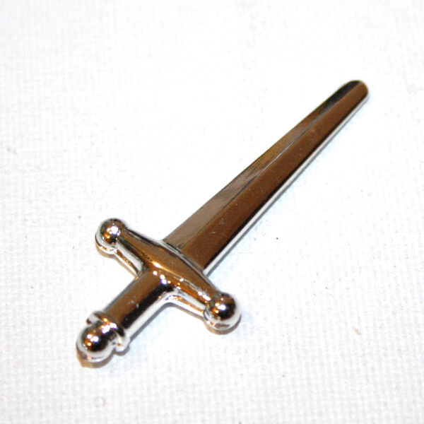Playmobil épée chevalier argent vintage