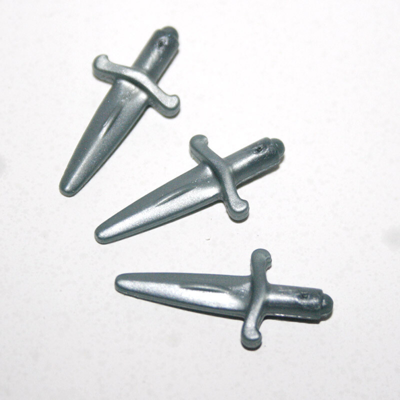 Playmobil 3 couteaux poignards chevalier